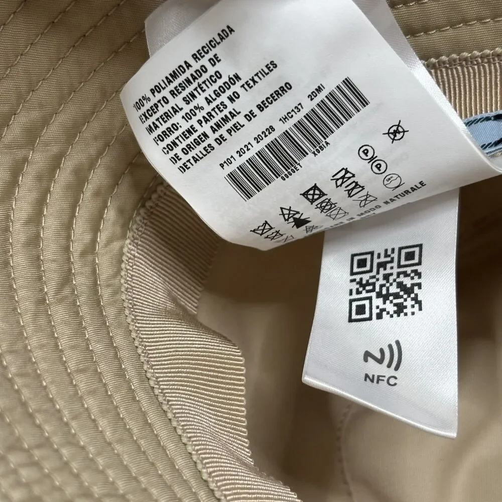 Prada Re-Nylon Logo Bucket Hat